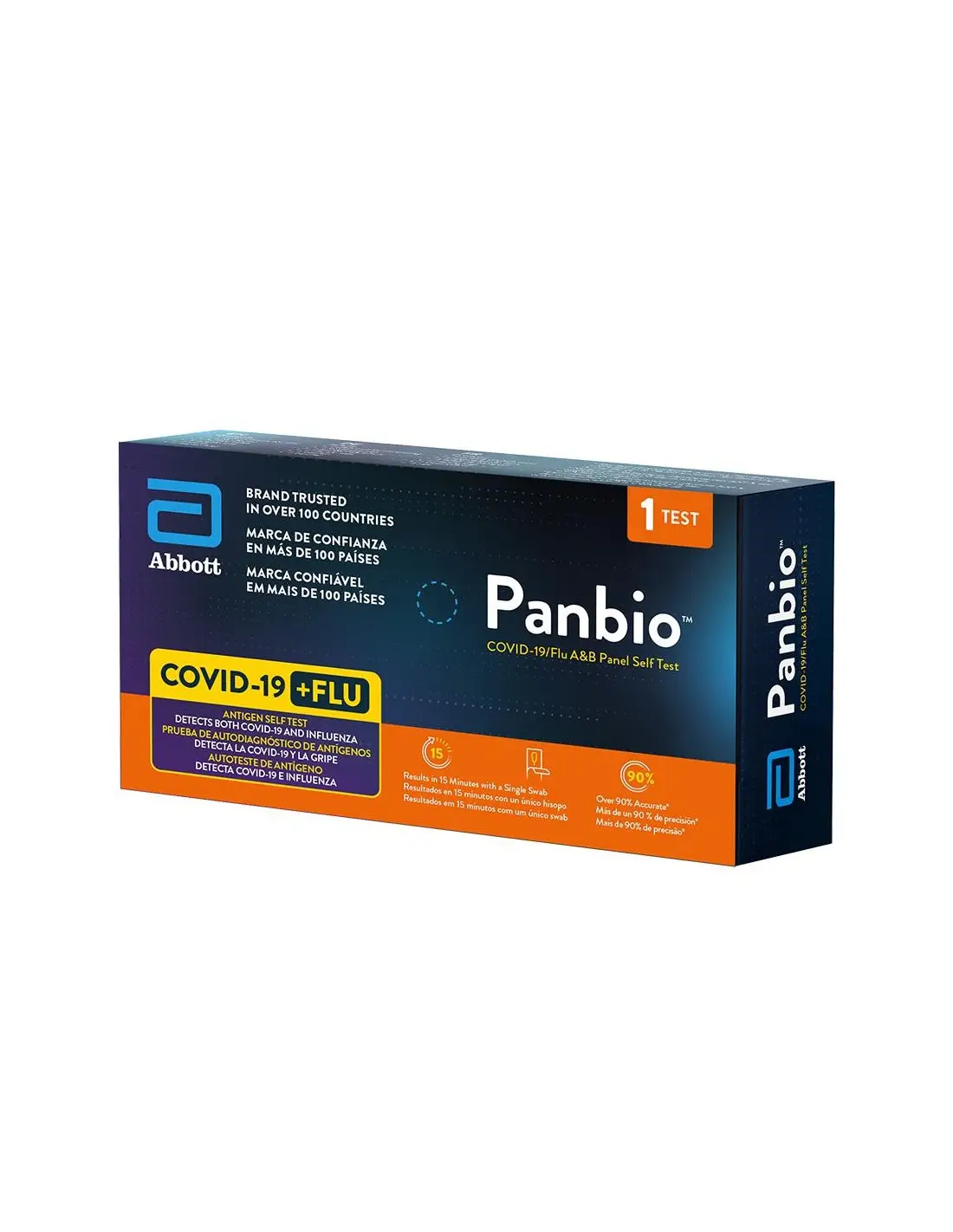 Panbio COVID-19/Flu A & B Panel Self Test